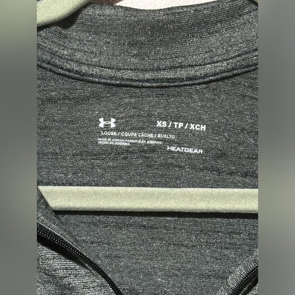 Under Armour Grey Lightweight Quarter (1/4) Zip Up Jacket Extra Small (XS) - Picture 3 of 3